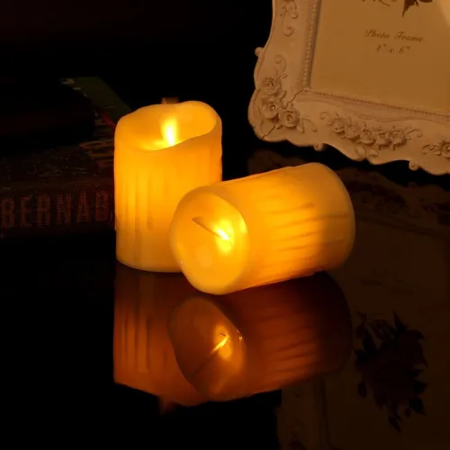 Flameless LED Tealight Decorative Candles (1 pc)
